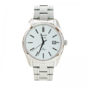 Alexandre Christie AC 8660 Silver White Man MDBSSSL